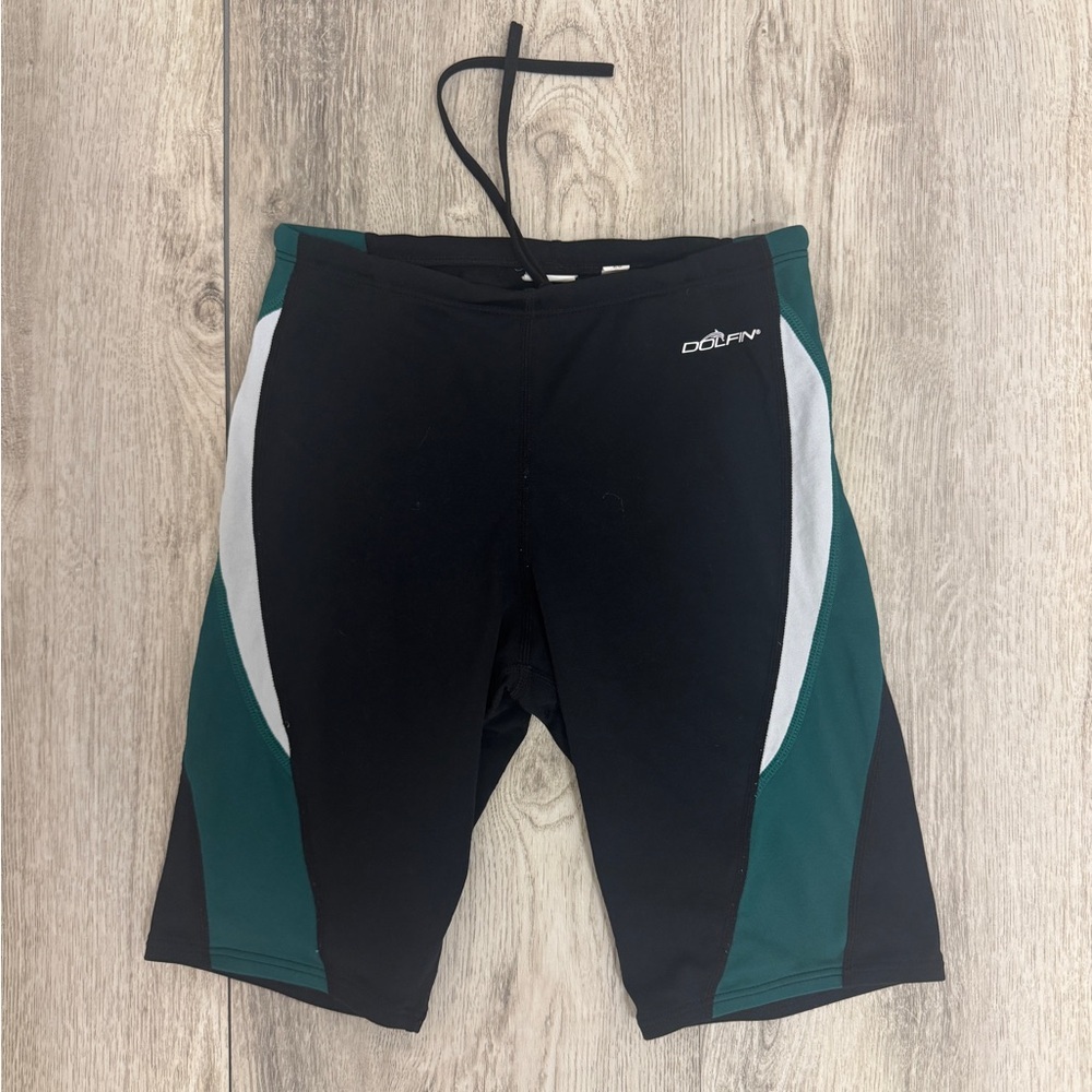Dolfin Black and Green Swimwear